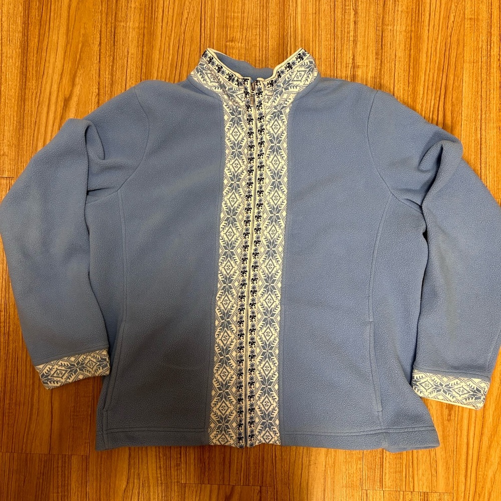 Snowflake L.L. Bean Zip-up
